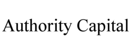 AUTHORITY CAPITAL
