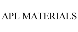 APL MATERIALS
