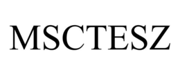 MSCTESZ