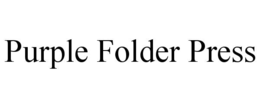 PURPLE FOLDER PRESS