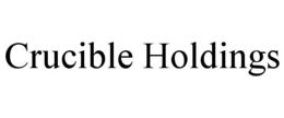 CRUCIBLE HOLDINGS