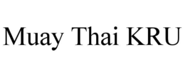 MUAY THAI KRU