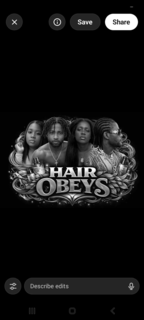 I X HAIR OBEYS DESCRIBE EDITS SAVE SHARE