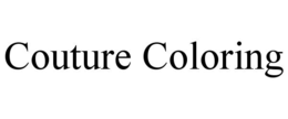 COUTURE COLORING