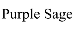 PURPLE SAGE