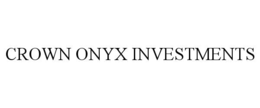 CROWN ONYX INVESTMENTS