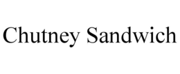 CHUTNEY SANDWICH