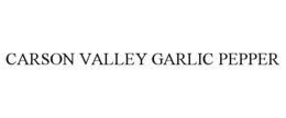 CARSON VALLEY GARLIC PEPPER