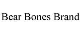 BEAR BONES BRAND