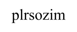 PLRSOZIM