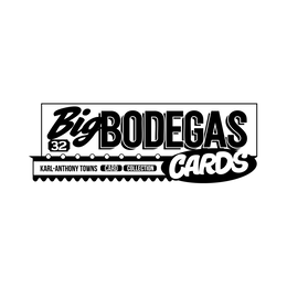 BIG BODEGAS 32 KARL-ANTHONY TOWNS CARD COLLECTION CARDS