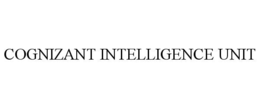 COGNIZANT INTELLIGENCE UNIT