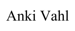ANKI VAHL