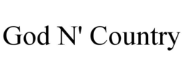 GOD N' COUNTRY