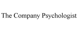 THE COMPANY PSYCHOLOGIST