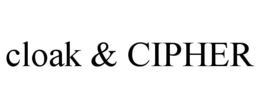CLOAK & CIPHER