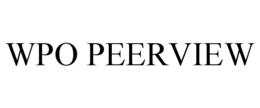 WPO PEERVIEW