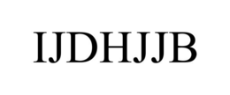 IJDHJJB