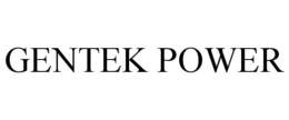 GENTEK POWER