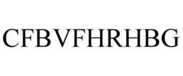 CFBVFHRHBG