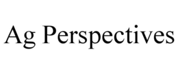 AG PERSPECTIVES