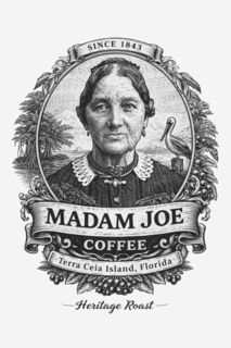 MADAM JOE TERRA CEIA ISLAND, FLORIDA SINCE 1843 COFFEE HERITAGE ROAST