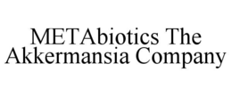 METABIOTICS THE AKKERMANSIA COMPANY