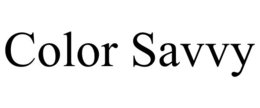 COLOR SAVVY