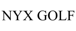 NYX GOLF