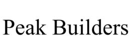 PEAK BUILDERS