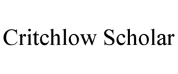 CRITCHLOW SCHOLAR