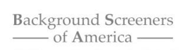 BACKGROUND SCREENERS OF AMERICA