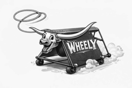WHEELY. THE ROPING TOY DUMMY