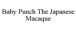 BABY PUNCH THE JAPANESE MACAQUE