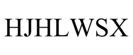 HJHLWSX
