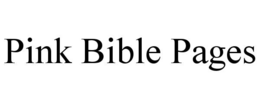 PINK BIBLE PAGES