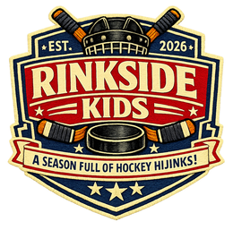 RINKSIDE KIDS. A SEASON FULL OF HOCKEY HIJINKS! EST. 2026