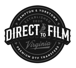 HAMPTON & YORKTOWN ESTABLISHED 2020 DIRECT TO FILM VIRGINIA PREMIUM DTF TRANSFERS