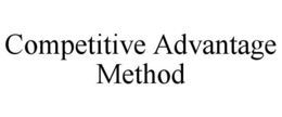 COMPETITIVE ADVANTAGE METHOD