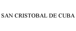 SAN CRISTOBAL DE CUBA