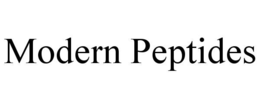 MODERN PEPTIDES
