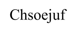 CHSOEJUF