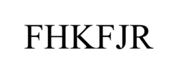 FHKFJR