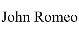 JOHN ROMEO