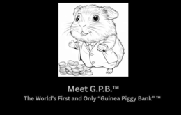 THE WORLD'S FIRST AND ONLY "GUINEA PIGGY BANK" - G.P.B.