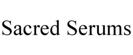SACRED SERUMS
