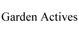 GARDEN ACTIVES