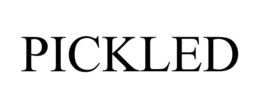 PICKLED