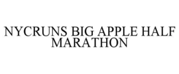 NYCRUNS BIG APPLE HALF MARATHON