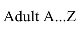 ADULT A...Z